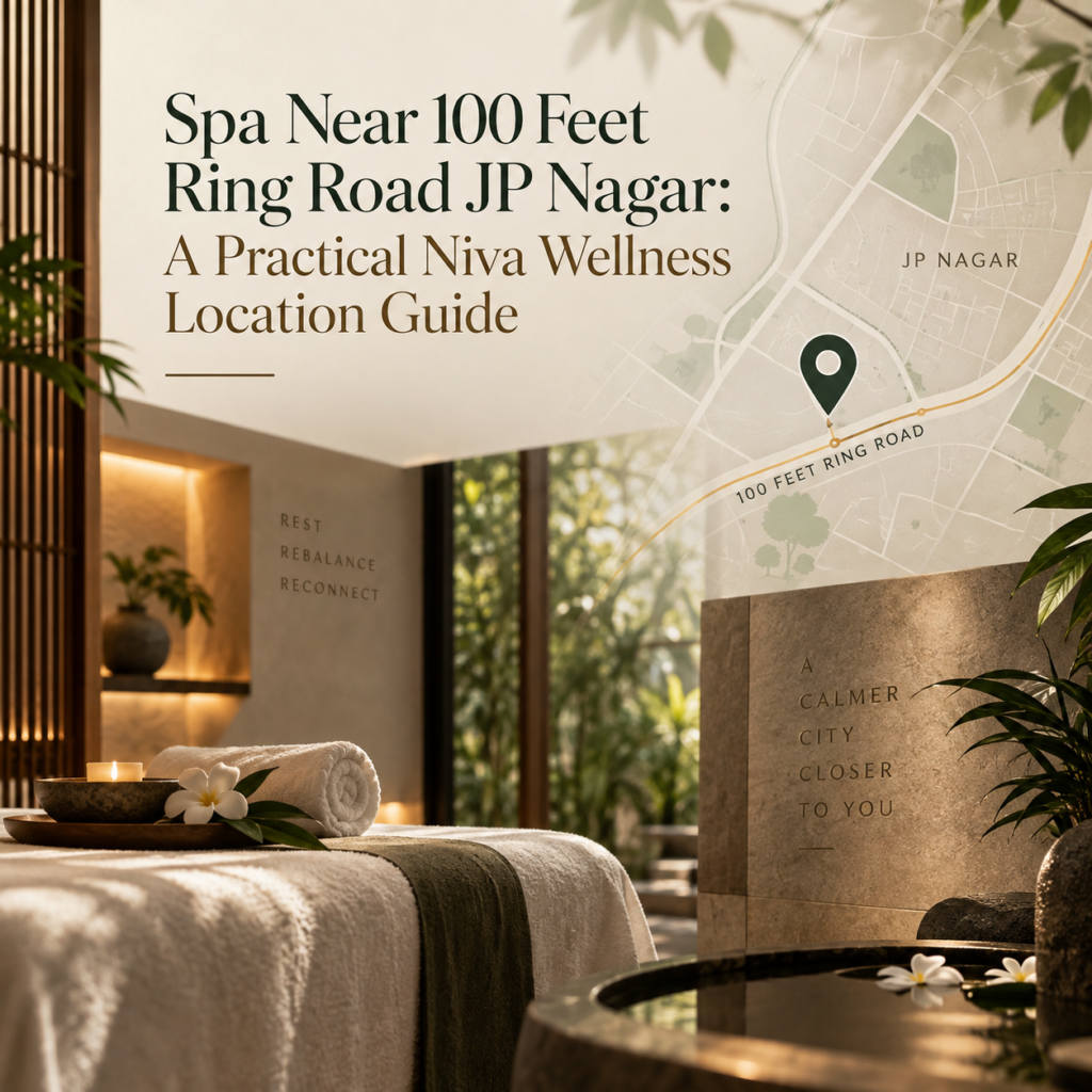JP Nagar guide — spa treatment illustration